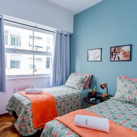 Copacabana Beach Oasis: Stylish 2-3 Bedroom Apartments Steps from Sand Rio de Janeiro Exterior photo